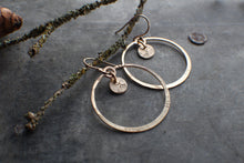 Load image into Gallery viewer, Gold Lumen Hoops