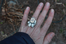 Load image into Gallery viewer, Montana Agate Seedling Ring size 7.5
