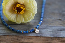 Load image into Gallery viewer, Gold Lumiere Necklace in Lapis Lazuli - 14k Gold Fill - extends 16-18"