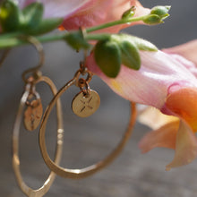Load image into Gallery viewer, Gold Lumen Hoops - Small - 14k Gold Fill