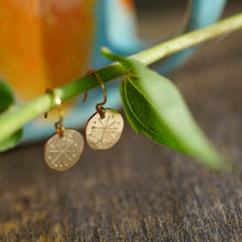 Load image into Gallery viewer, Gold Tiny Spark Earrings in 14k Gold Fill