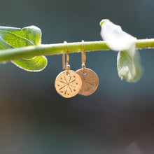 Load image into Gallery viewer, Gold Tiny Spark Earrings in 14k Gold Fill