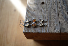 Load image into Gallery viewer, Montana Agate Danglers #2 with Small ovals at bottom