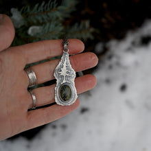 Load image into Gallery viewer, Big Tree Magic Pendant with New Lander Variscite