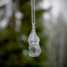 Load image into Gallery viewer, Big Tree Magic Pendant with New Lander Variscite