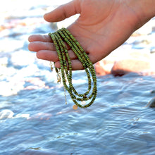 Load image into Gallery viewer, Rio Bravo: AAA Blue & Green Sonoran Turquoise Necklace with 14k Gold Fill