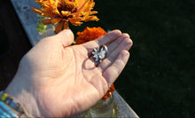 Load image into Gallery viewer, Turquoise Flower Power Ring - size 7
