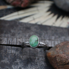 Load image into Gallery viewer, Alchemy Ring - size 8.25 Turquoise Fatty Stacker
