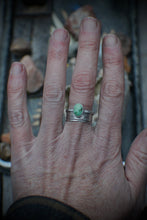 Load image into Gallery viewer, Alchemy Ring - size 8.25 Turquoise Fatty Stacker