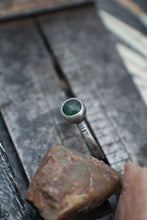 Load image into Gallery viewer, Alchemy Ring - size 6 Emerald Fatty Stacker
