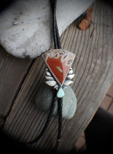 Load image into Gallery viewer, The Montana Heirloom BOLO Number 3 - Dryhead Agate & Butte Turquoise