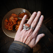 Load image into Gallery viewer, Dryhead Agate Ring - Floral size 7.5