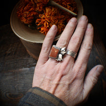 Load image into Gallery viewer, Dryhead Agate Ring - Floral size 6.5