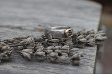 Load image into Gallery viewer, The Montana Sapphire Ring with 14k Gold Setting - size 7.25