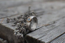 Load image into Gallery viewer, The Montana Sapphire Ring with 14k Gold Setting - size 7.25