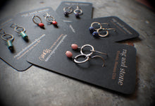 Load image into Gallery viewer, Circle and a Bead Small with African Trade beads in Sodalite!