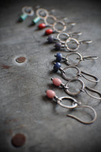 Load image into Gallery viewer, Circle and a Bead Small with African Trade beads in Pink!