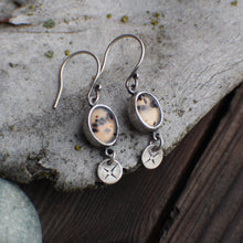 Load image into Gallery viewer, Montana Agate Mini Danglers #3