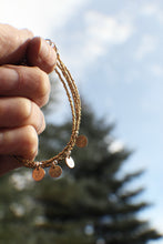 Load image into Gallery viewer, Sunshine Bracelet -Made To Order in your size! Gold Antique seed beads & 14k Gold Fill charm