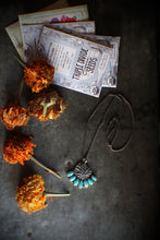 Load image into Gallery viewer, Seeds of Change - a sand cast Bloom with Sonoran Turquoise Petals