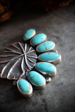 Load image into Gallery viewer, Seeds of Change - a sand cast Bloom with Sonoran Turquoise Petals