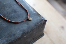 Load image into Gallery viewer, Dusty Rose Bitty Bead Lumiere Necklace in GOLD - adjustable from 16-18"