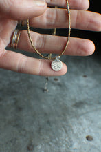 Load image into Gallery viewer, Tiny Spark Necklace on Gold Sunshine seed beads for Spring, OOAK!
