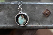 Load image into Gallery viewer, Turquoise Pool Necklace - Royston Turquoise on 24" chain