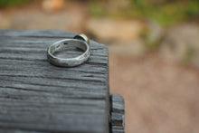 Load image into Gallery viewer, Size 6.75 Bisbee Turquoise Ring in 18k Gold & Sterling Silver