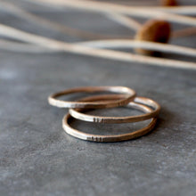Load image into Gallery viewer, GOLD Stizzack Stack Rings, Set of 3