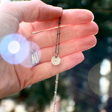 Load image into Gallery viewer, Tiny Spark Necklace in Sterling Silver
