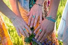 Load image into Gallery viewer, MADE-TO-ORDER Erry'day Bangle with 8mm Chinese Turquoise, in your size!