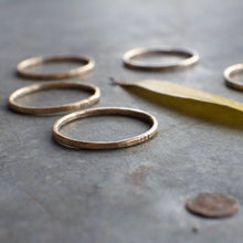 Load image into Gallery viewer, GOLD Stizzack Stack Ring SINGLE