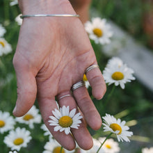 Load image into Gallery viewer, The Original 'Bread n' Butter' Sterling Stack Rings, Set of 6