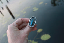 Load image into Gallery viewer, River Keeper Ring: Size 9 Labradorite Shadowbox
