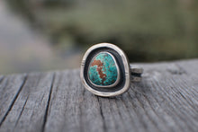 Load image into Gallery viewer, River Keeper Ring: Size 8.5 Sierra Nevada Turquoise
