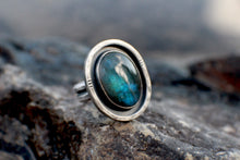 Load image into Gallery viewer, River Keeper Ring: Size 7.5 Labradorite Ring
