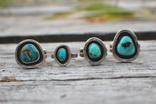 Load image into Gallery viewer, River Keeper Ring: Size 6.5 High Grade Carico Lake Turquoise
