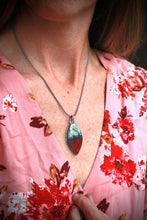 Load image into Gallery viewer, Indian Paintbrush Pendant #2, a Sonoran Sunrise Series
