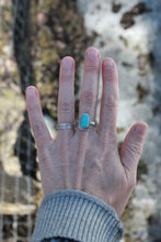 Load image into Gallery viewer, For the Love of Turquoise:  Size 9 Long Rectangle in Natural Sonoran Turquoise
