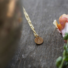Load image into Gallery viewer, Gold Tiny Spark Necklace in 14k Gold Fill
