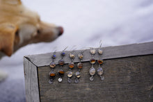 Load image into Gallery viewer, Montana Agate Danglers #1 with Larger Ovals at bottom
