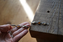 Load image into Gallery viewer, Montana Agate Danglers #2 with Small ovals at bottom
