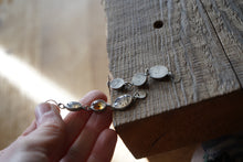 Load image into Gallery viewer, Montana Agate Danglers #1 with Larger Ovals at bottom
