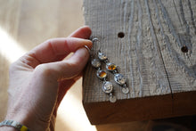 Load image into Gallery viewer, Montana Agate Danglers #1 with Larger Ovals at bottom
