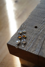 Load image into Gallery viewer, Montana Agate Danglers #1 with Larger Ovals at bottom
