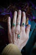 Load image into Gallery viewer, Seedling Ring size 6 - Green Kyanite
