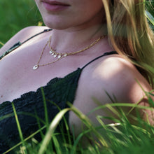 Load image into Gallery viewer, Gold Lumiere Paperclip Chain Necklace - 14k Gold Fill 16-18" length
