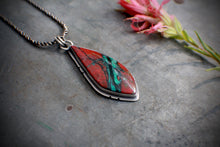 Load image into Gallery viewer, Indian Paintbrush Pendant with Sonoran Sunrise
