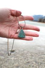 Load image into Gallery viewer, Wild Ice Pendant #1 - the biggin&#39; on 18&quot; rope chain
